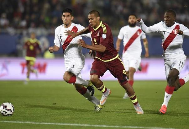 哥伦比亚战胜委内瑞拉取得胜利