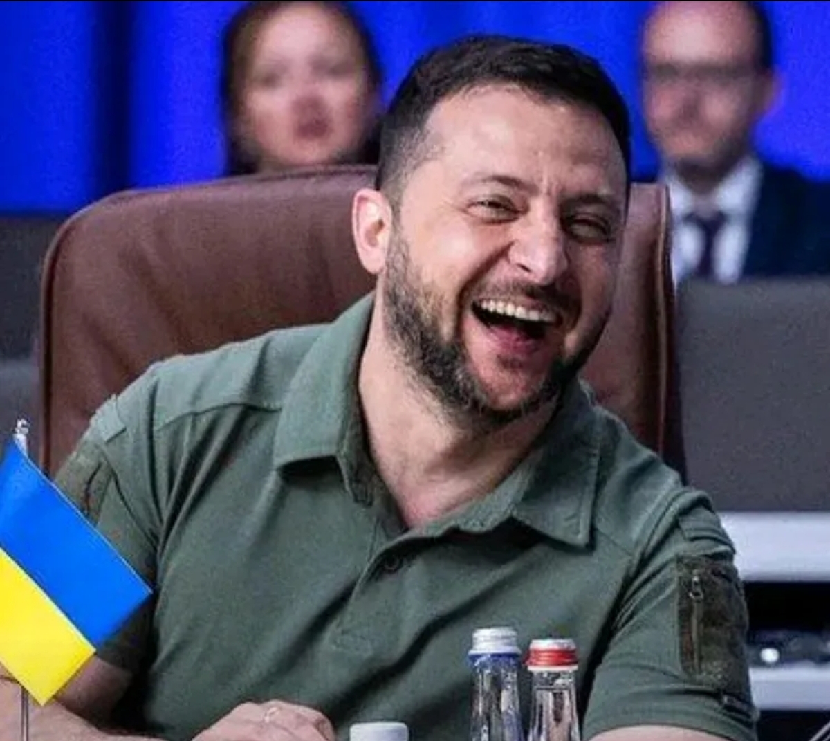 乌克兰队球员共同追求晋级梦想